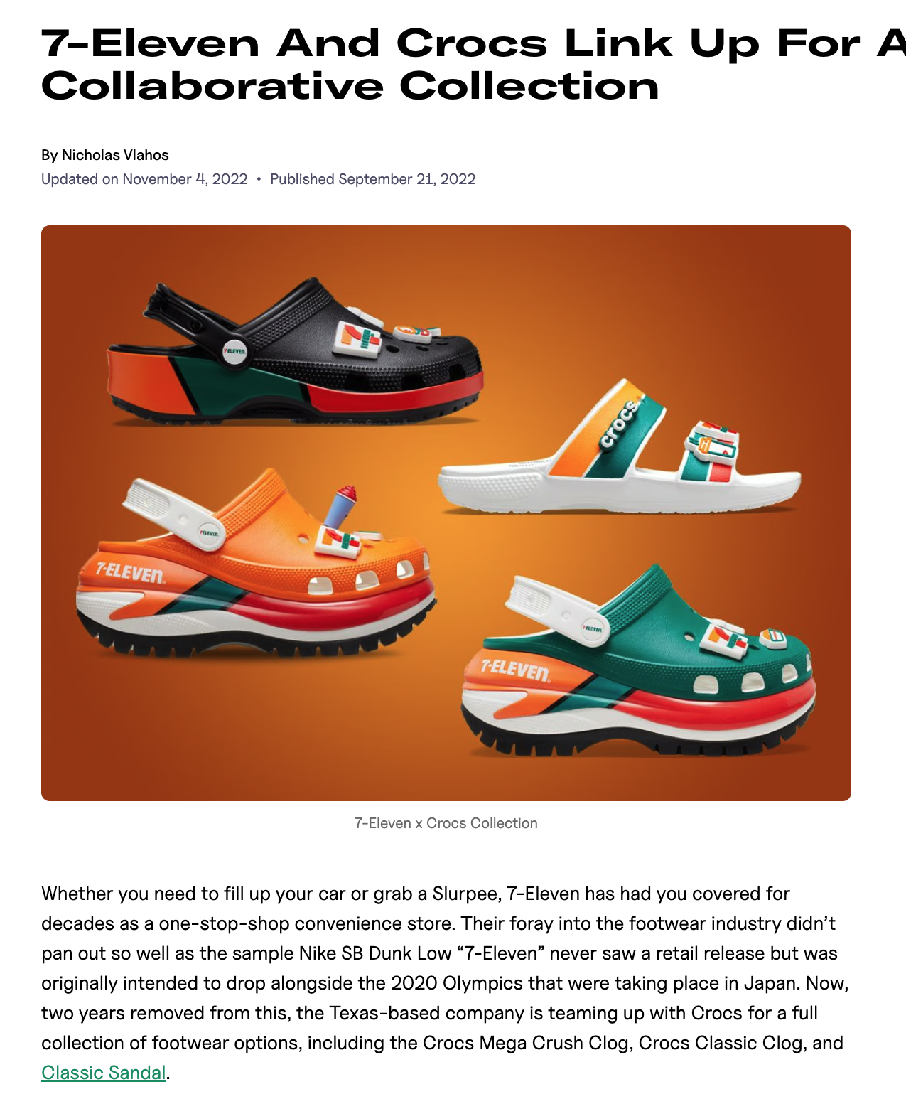 Crocs x 7-Eleven - Vehicle